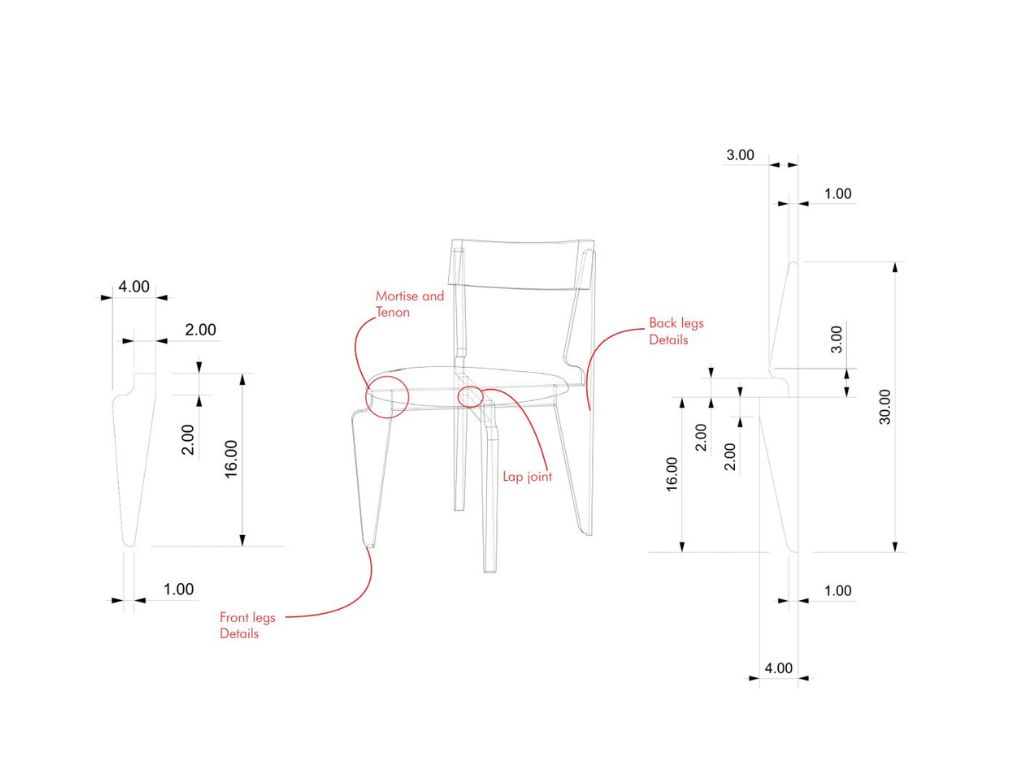 Design (image2) for Abscission chair